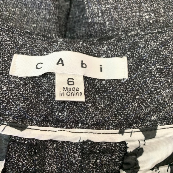 Cabi Trouser Pants Women's Size 6 Wide Leg 230 Twe - Picture 6 of 7